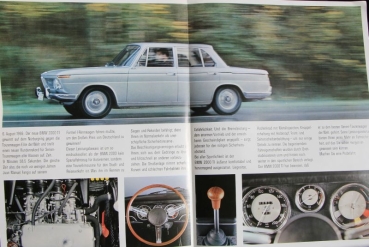 BMW 2000 TI Modelprogram 1969 Carbrochure (7850)